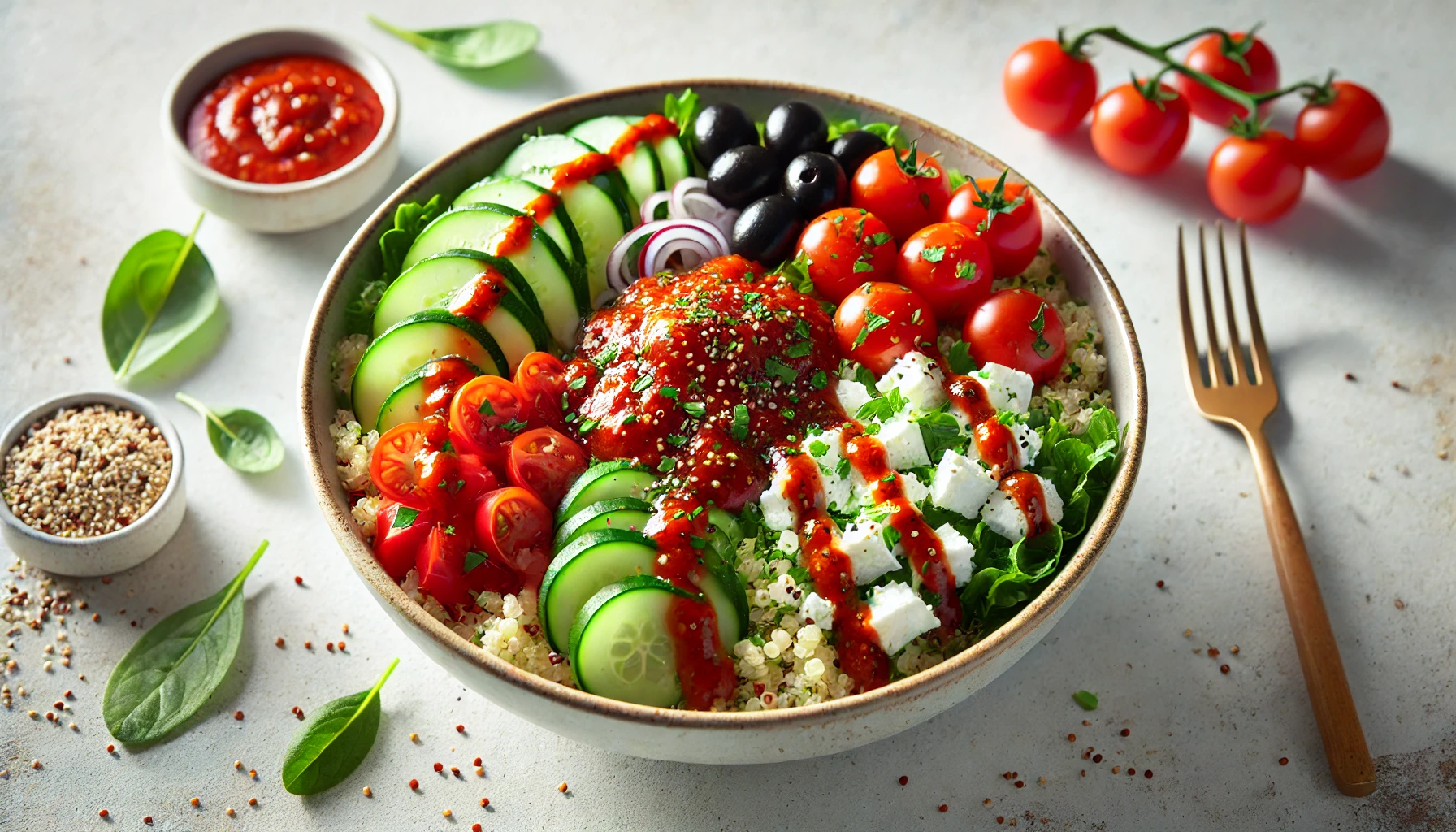 Mediterranean Quinoa Bowl